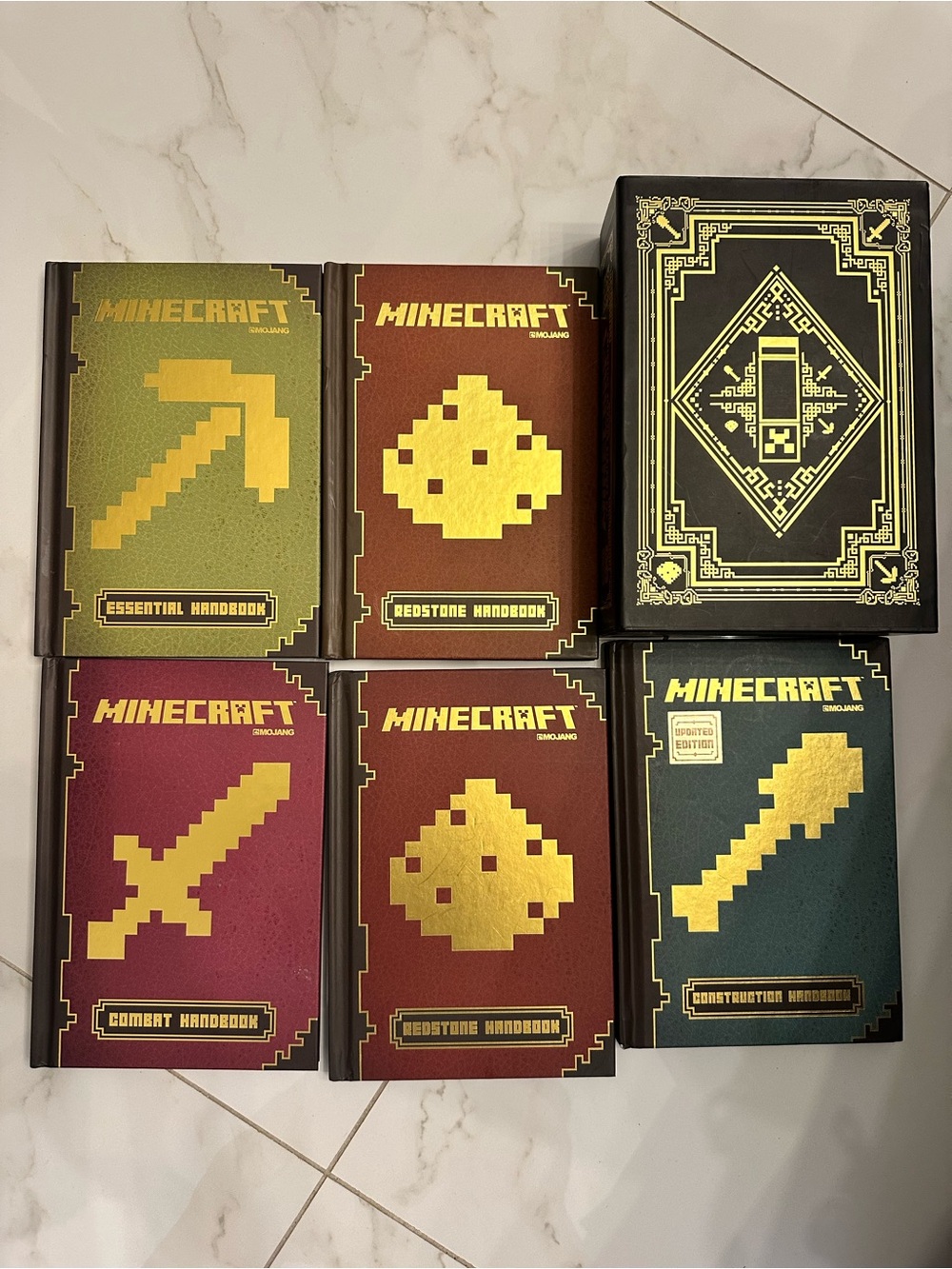 Handbook Set - Gold Accent Green, Red, and Maroon Editions by